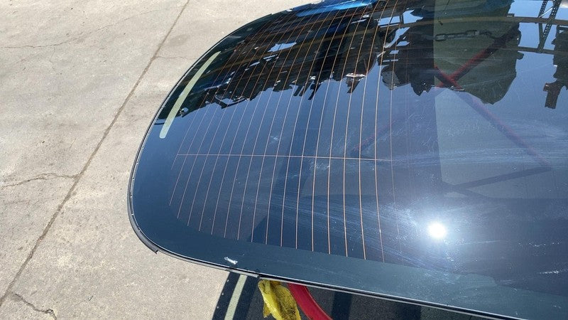 ⭕ 2024-2025 Tesla Model 3 M3 Rear Backlite Panoramic Roof Glass OEM 17