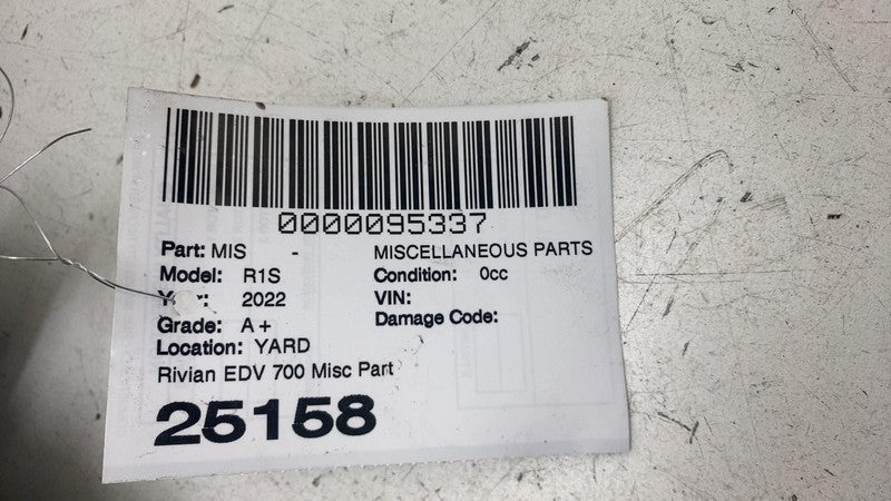 Miscellaneous Parts RIVIAN R1S 22