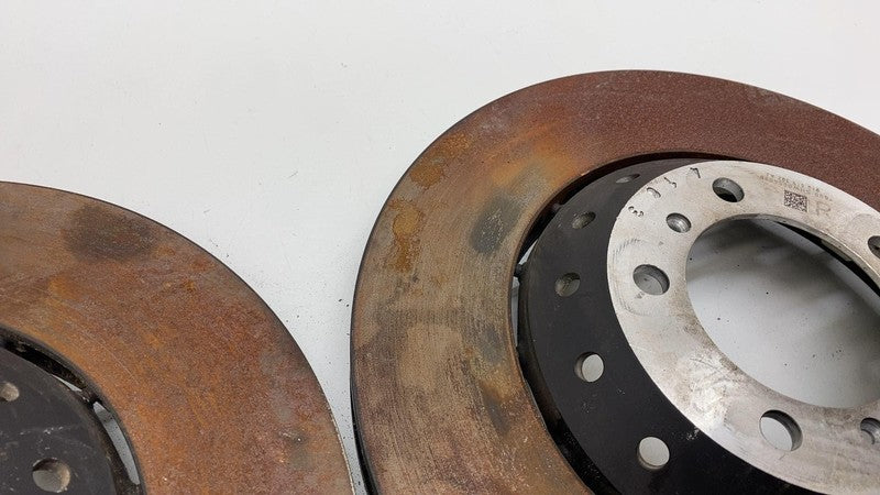 9Y0.615.301.AJ ⭕ 2024 Porsche Cayenne Coupe Left & Right Disc Brake Rotor 9Y0615302 / 9Y0615301