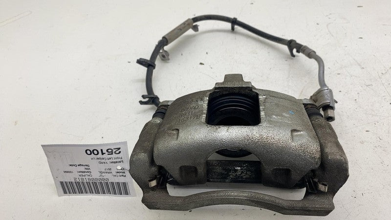 ⭕ 2007-2018 Jeep Wrangler Front Driver Side Caliper w/ Brake Hose Line Left OEM