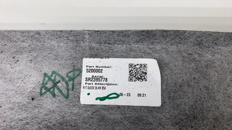 5200002 ⭕ 2022 2023 2024 Rivian R1T Roof Headliner Black Mountain Microfiber Suede Assy