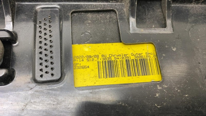 ⭕ 2017-2023 Chrysler Pacifica Rear Tailgate Liftgate Spoiler w/ 3rd Brake Light