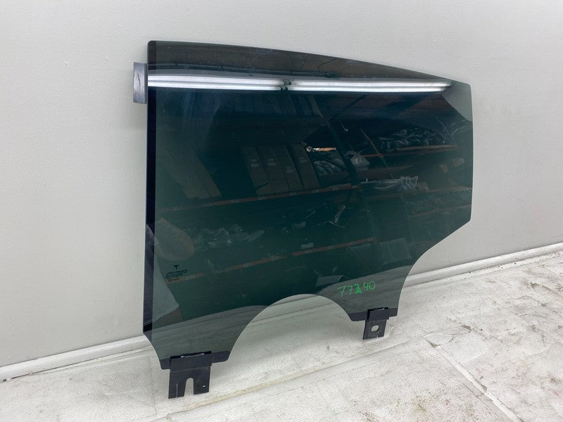 E9 43R-004553 ⭕ 2016-2020 Tesla Model X MX Rear Driver Side Door Window Glass Left LH Assembly