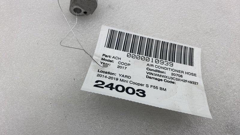 64539869631 2014-2019 Mini Cooper A/C Air Conditioner Hose Pressure Tube Pipe 64539869631