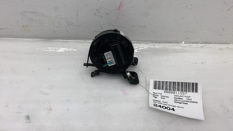 ⭕ 2021-2024 Jeep Wrangler 4XE Auxiliary Coolant Pump Assembly Mopar 68