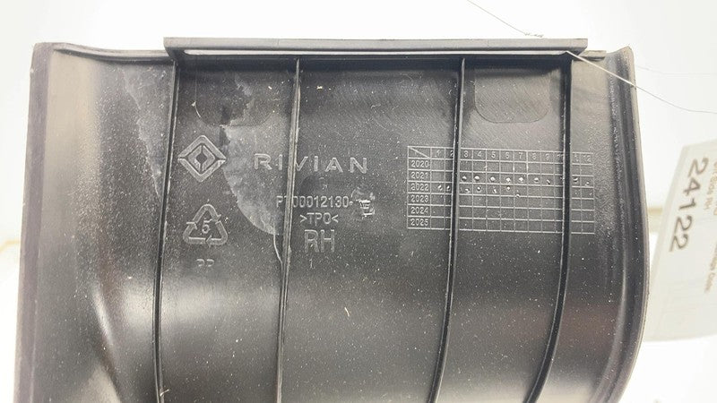 ⭕22-24 Rivian R1T Trunk Cargo Rear Gear Tunnel Right Trim Cover Panel 