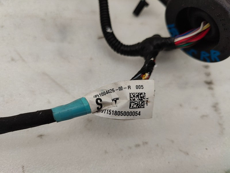 100442600R ⭕ 12-20 Model S Rear Door Wiring Harness Cable Wire Loom Right RH 1004426-00-R