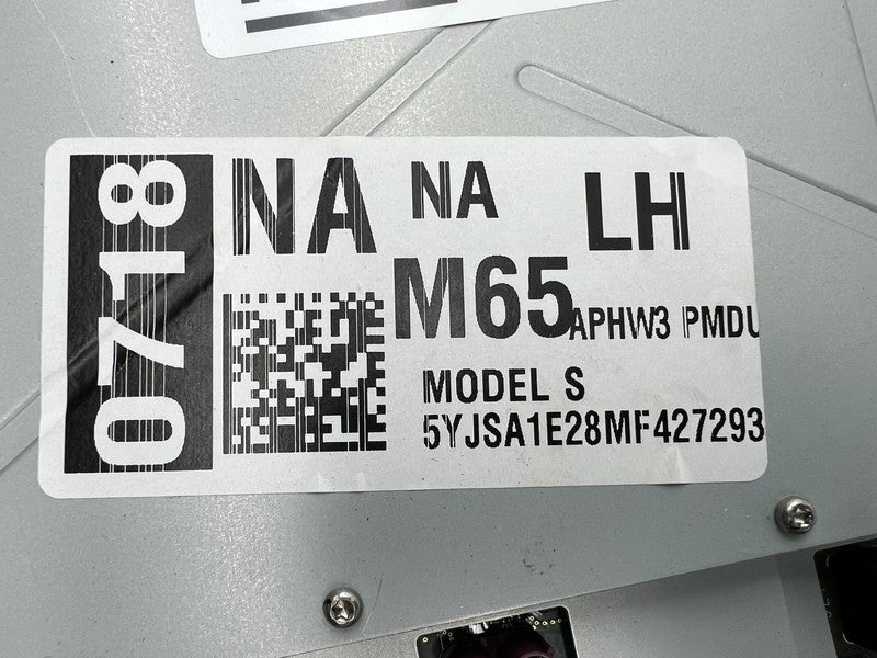 1447934 00 E ⭕16-20 Tesla Model S X Media Control MCU Infotainment & Speedometer 1451809-80-H