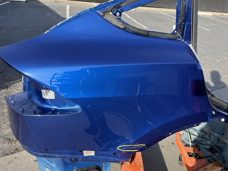 ⭕ 2016-2020 Tesla Model X MX Rear Passenger Right Quarter Panel Cutout Blue PPSB