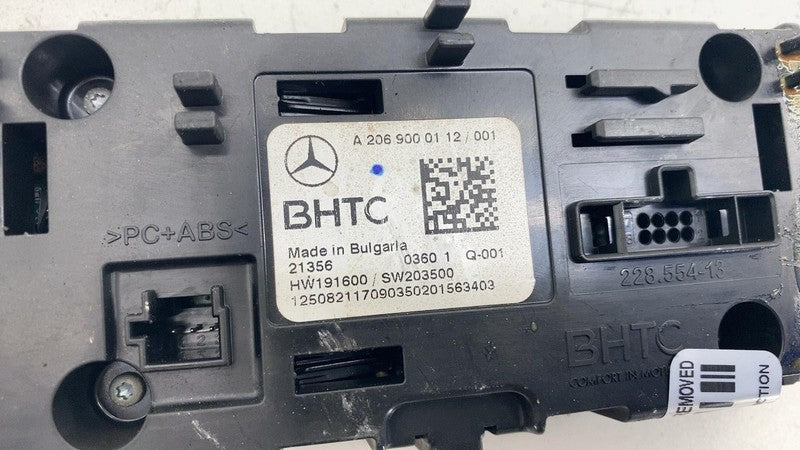 A2069000112 ⭕ 2022 Mercedes-Benz EQS 450+ Rear Heater AC A/C Climate Control OEM A2069000112