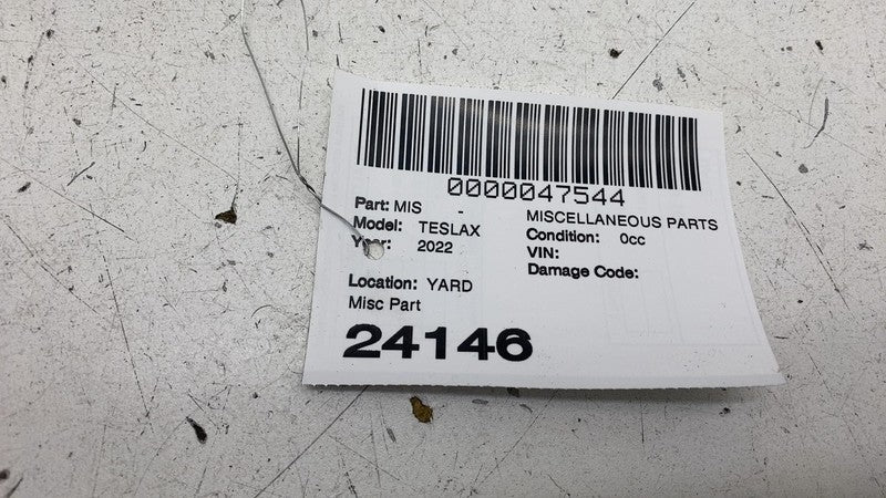 103225098J ⭕ 2016-2023 Tesla Model X MX Rear Door Upper Strip Molding Right RH 1032250-98-J