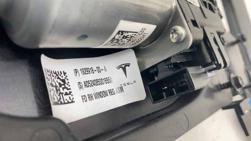 ⭕ 24-25 Model 3 Front Right Door Window Glass Regulator & Motor RH 192