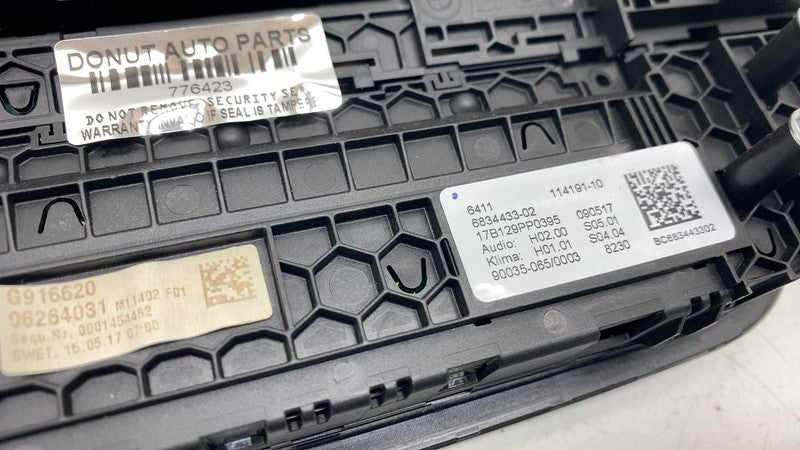 ⭕ 2017-2020 BMW 540i Front Dash HVAC A/C Heater Climate Control Switch