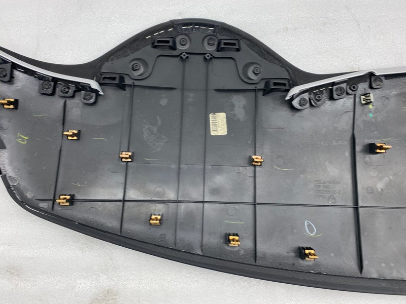 ⭕2012-2015 Model S Dashboard Instrument Panel Dash Trim Cover Black 10