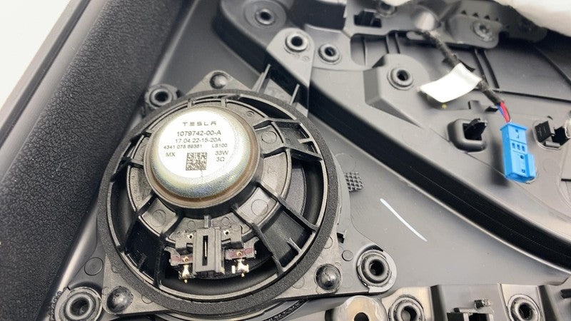 ⭕ 2021-2023 Tesla Model 3 Rear Driver Side Interior Door Panel Trim Ca