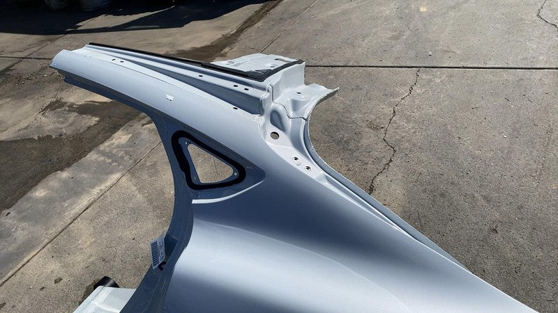 ⭕ 21-24 Ford Mustang Mach-E Rear Driver Side Quarter Panel Cut Out Left White A3