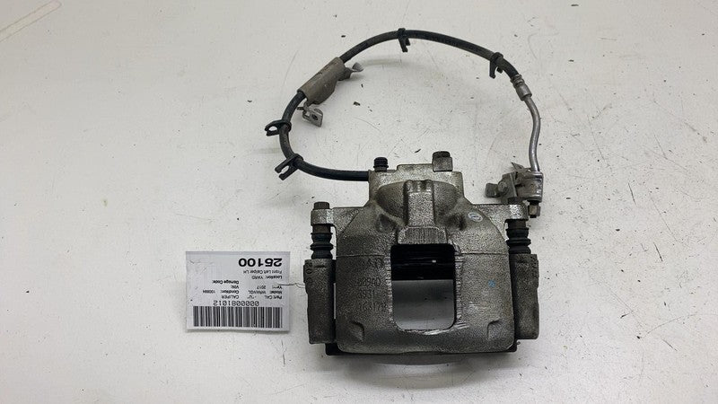 ⭕ 2007-2018 Jeep Wrangler Front Driver Side Caliper w/ Brake Hose Line Left OEM