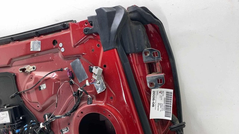 ⭕ 12-15 Tesla Model S Front Driver Side Door Shell Panel Left Assembly Red PPMR