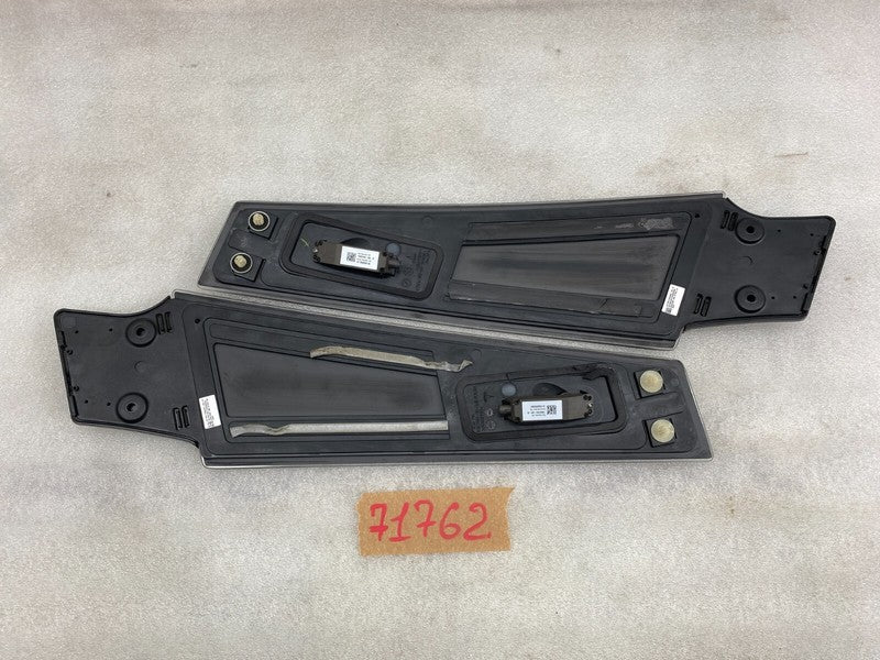 108389900B ⭕ 16-20 Tesla Model S Left & Right B-Pillar Glass Applique & Camera 1092307-00-B