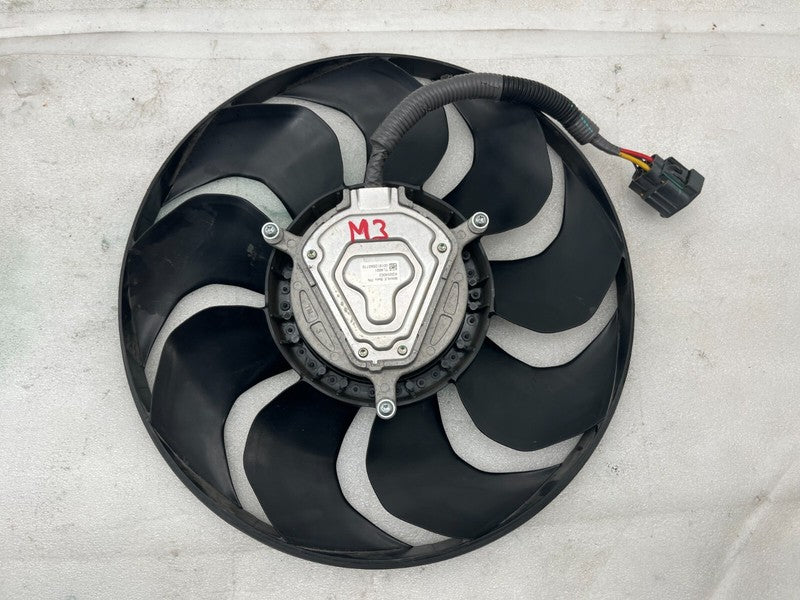 ⭕ 2017-2020 Tesla Model 3 Radiator Cooling Fan (9-Blade) w/ Motor Plug Assembly