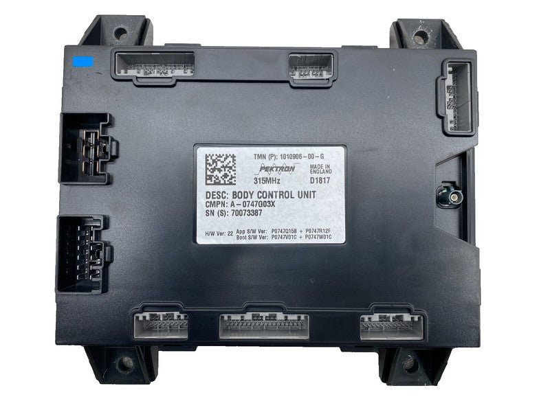 ⭕ 12-20 Tesla Model S Body Controller BCM Control Module (315MHZ) 1010906-00-G