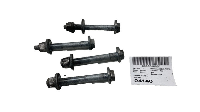 ⭕ 2017-2020 Maserati Levante Front Suspension Control Arm Wishbone Bolt & Nut x4