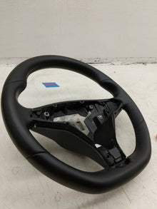 ⭕ 12-20 Tesla Model S X Front Driver Steering Wheel Black Leather 1005279-00-D