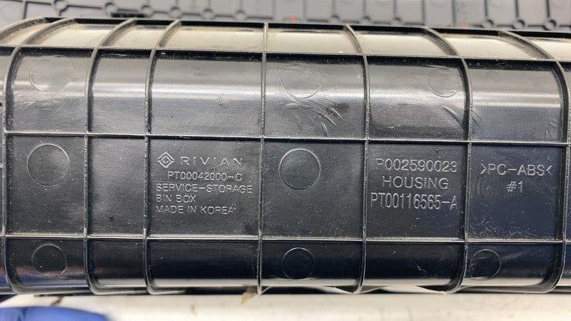 PT00042000C ⭕2022-2025 Rivian R1S Front Left Seat Lower Storage Tray Drawer Box PT00042000-C