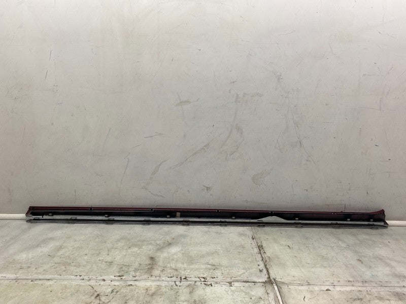 1012217 00 C ⭕ 12-20 Tesla Model S Right Skirt Scuff Plate & Bright Sill Molding 1012217-00-C