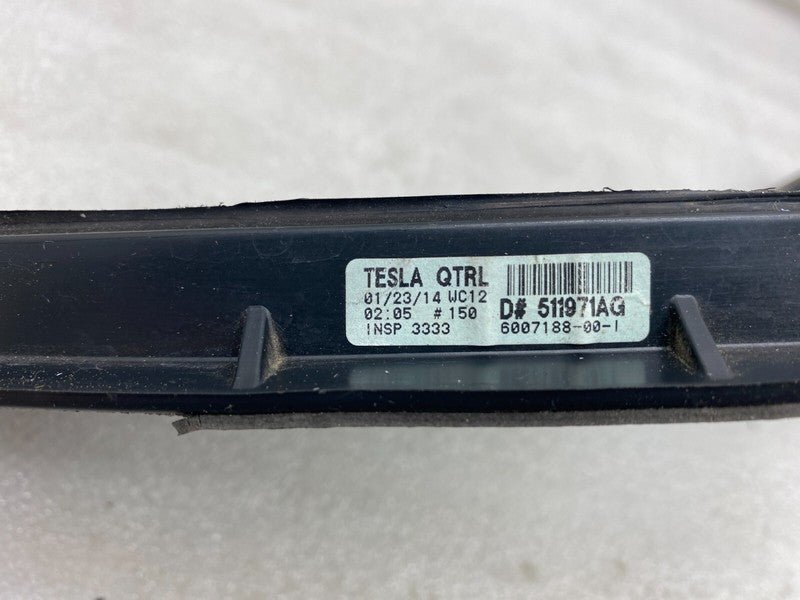 E6 43R-008010 ⭕ 2012-2015 Tesla Model S Rear Driver Side Quarter Fixed Glass Left 6007188-00-I