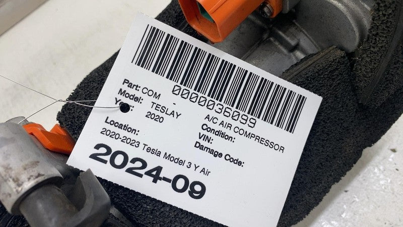 ⭕ 2020-2023 Tesla Model 3 Y Air Conditioning A/C Compressor Pump with 