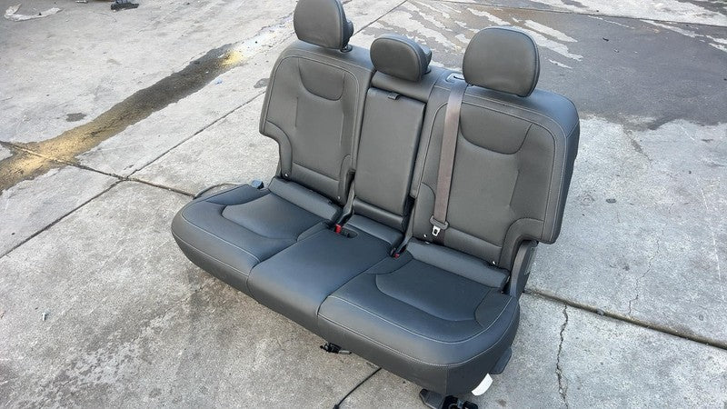 2022-2024 Kia EV6 Rear Left & Right 2nd Row Backseat Bench Seat Perforated Black