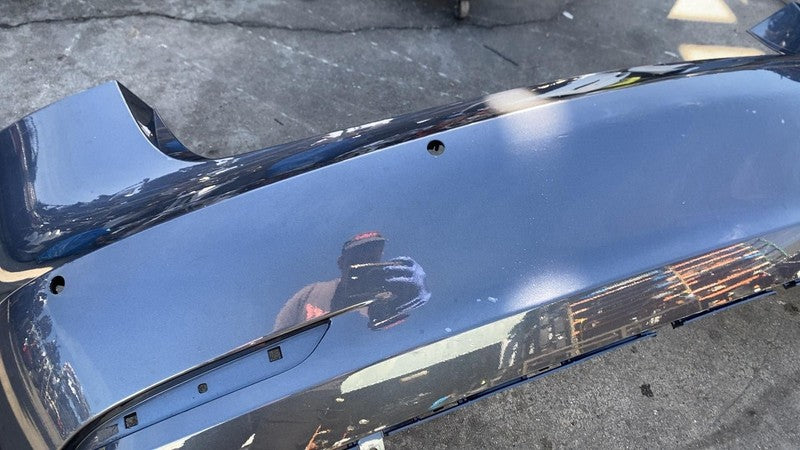 ⭕ 2017-2022 Tesla Model 3 Rear Bumper Fascia Cover w/ Sensor Holes Gra