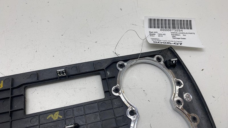 ⭕2012-2020 Tesla Model S Center Console Cup Holder Trim Cover Panel 10