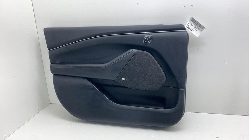 ⭕21-24 Ford Mustang Mach-E Front Driver Side Door Trim Panel Cover Black Left LH