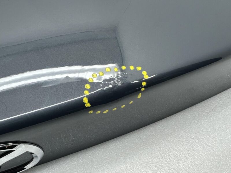 Does not apply 2017-2023 Mazda MX-5 Miata Rear Trunk Deck Lid w/ Hinges & Wire Harness Gray 47C