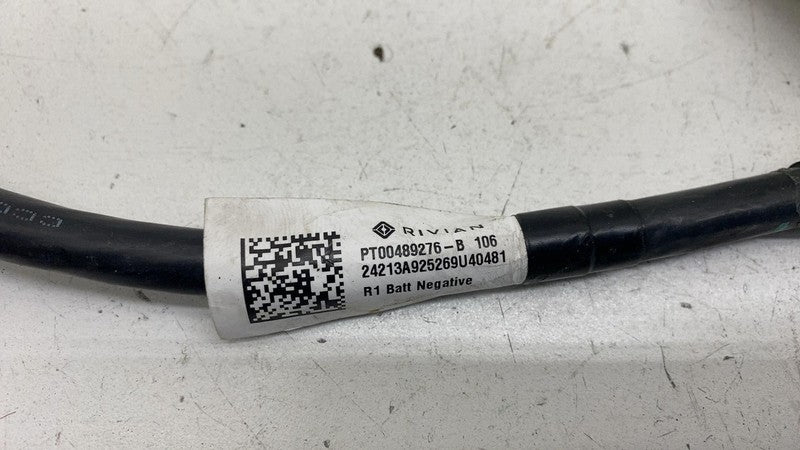 PT00489276B ⭕ 2025 Rivian R1S Negative Battery Cable Wire PT00489276-B