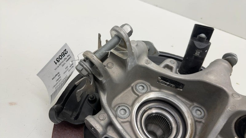 ⭕2024 Porsche Cayenne Rear Right Spindle Knuckle Wheel Hub w/ Rotor & Actuator