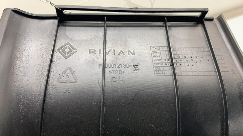 22-24 Rivian R1T Rear Right Side Cargo Gear Tunnel Trim Panel Cover PT