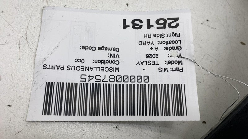 ⭕ 25-26 Tesla Model Y Rear Right Liftgate Trough Trim Cover Panel 1947