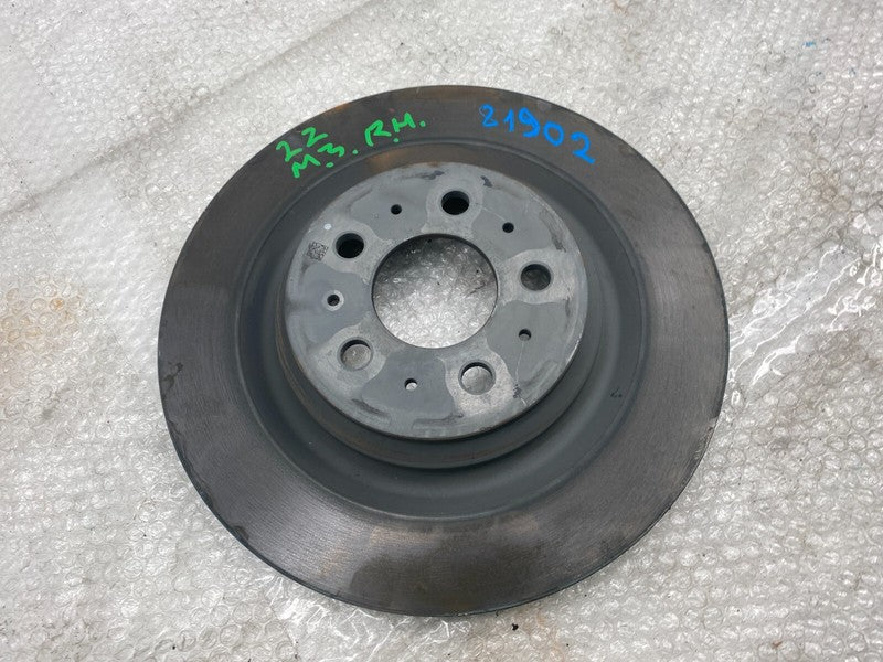 ⭕ 2020-2023 Tesla Model 3 Passenger Side Brake Disc Rotor Base Cast Iron Right