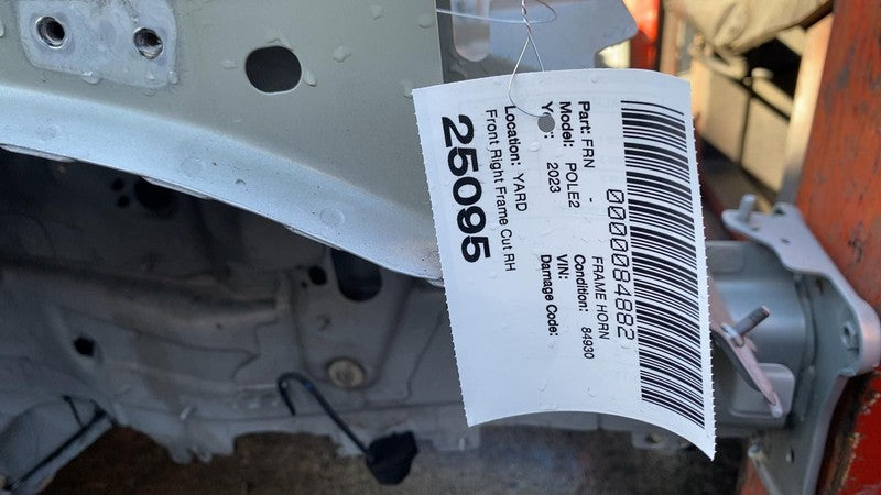 ⭕ 2022-2024 Polestar 2 Front Passenger Side Structural Frame Horn Cuto