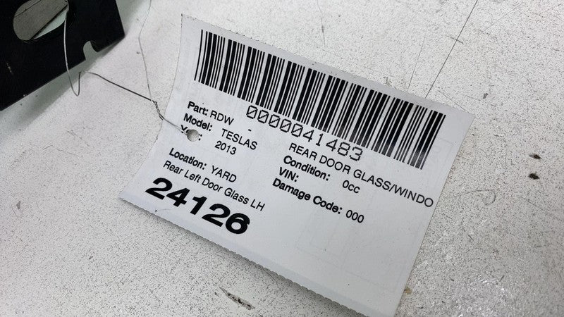 ⭕ 2012-2020 Tesla Model S MS Rear Driver Side Door Window Glass Left L
