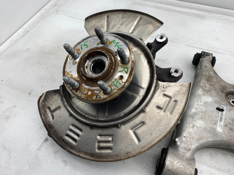 ⭕ 12-15 Tesla Model S Rear Right Spindle Knuckle + Wheel Hub + Control