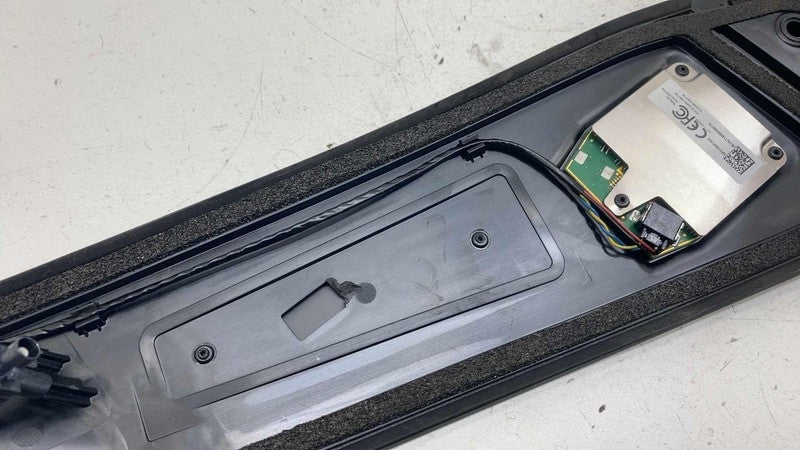 ⭕17-23 Model 3 Right B-Pillar Applique Glass Trim Molding w/ Camera 11