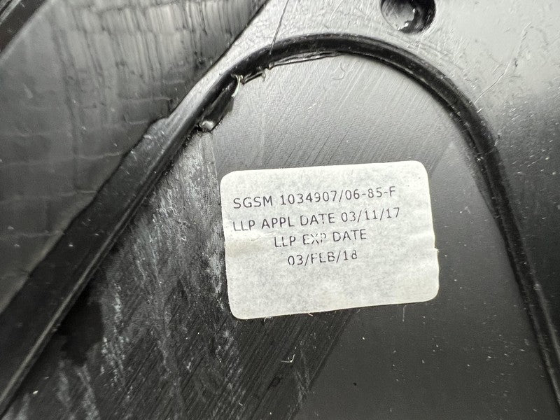 1034907 85 F 2016-2020 Tesla Model X MX Rear Passenger Side Window QTR Quarter Glass Right RH