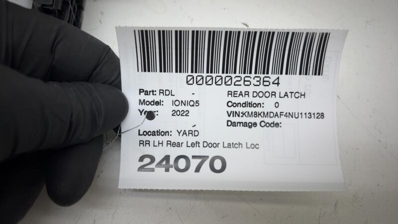 ⭕ 2022-2024 Hyundai Ioniq 5 Rear Driver Side Door Lock Latch Actuator Left LH