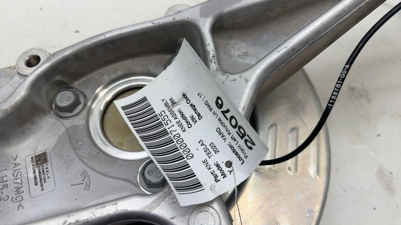 ⭕ 17-23 Model 3 Front Left Spindle Knuckle + Hub (150mm Non-Driven) 10