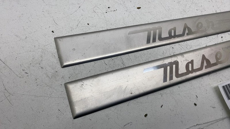⭕ 2014-2020 Maserati Ghibli Front Left & Right Door Sill Scuff Plate T