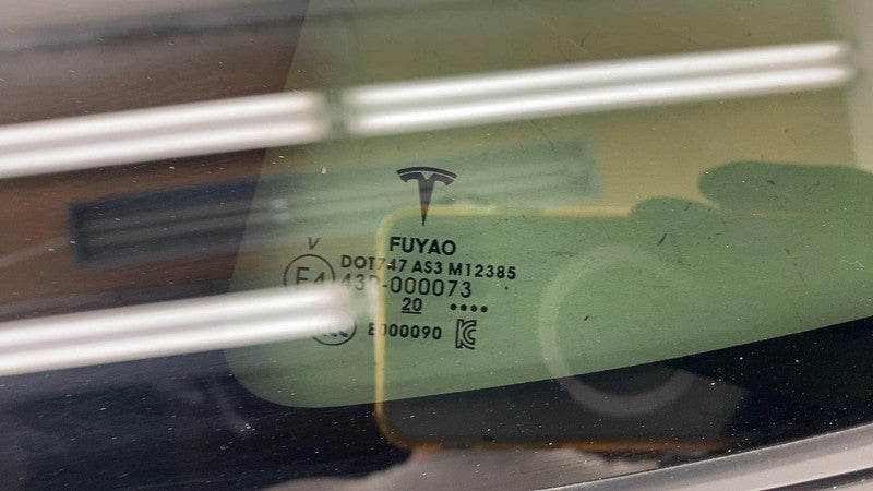 ⭕20-23 Tesla Model Y Rear Driver Side Quarter QTR Window Glass Left 14